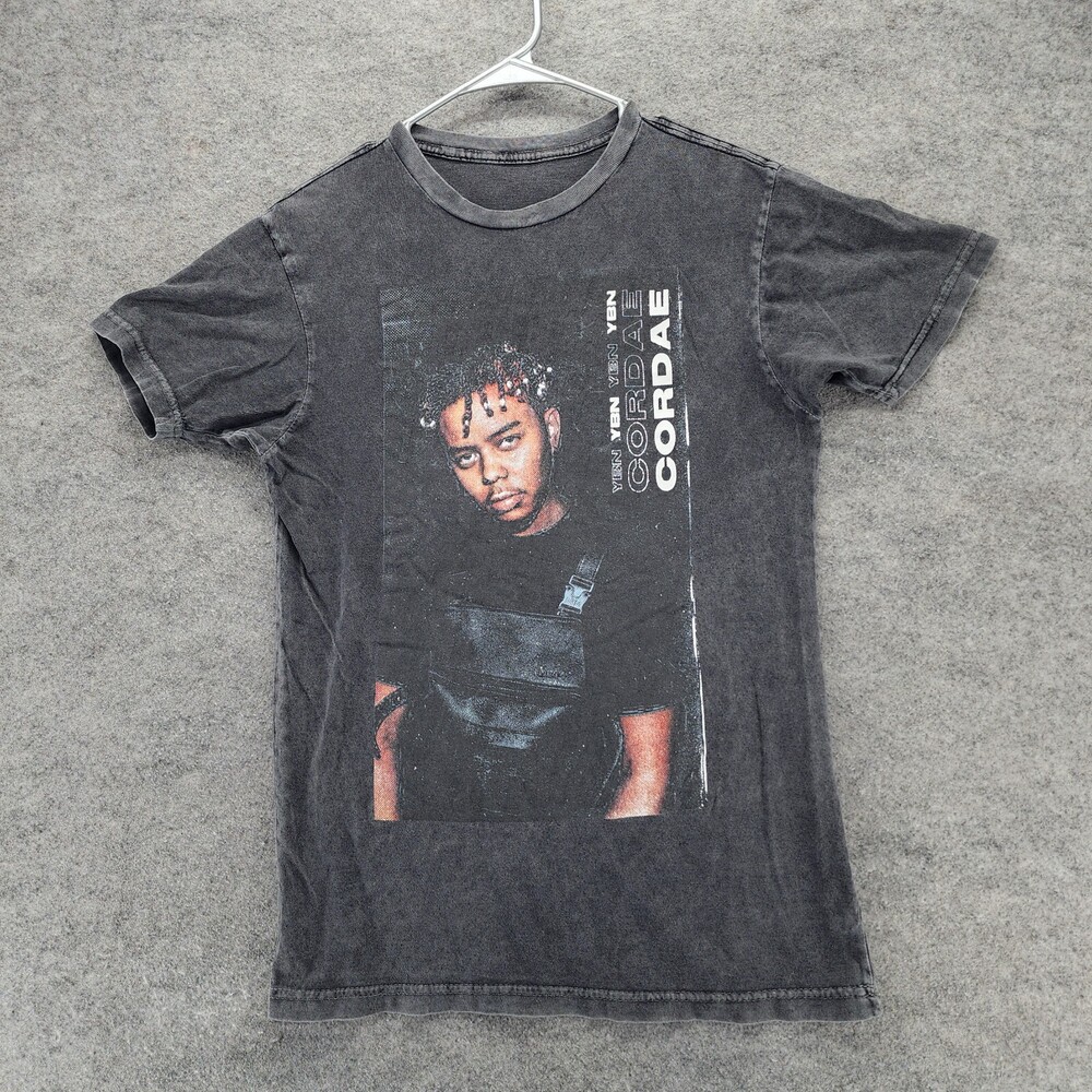 YBN Cordae The Lost Boy Shirt Mens Small Short Sleeve Black